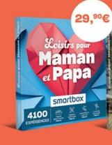 Smartbox - Loisirs Pour Maman Et Papa offre à 29,9€ sur Carrefour