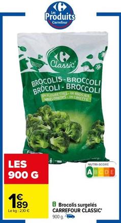 Carrefour - Brocolis Surgelés Classic offre à 1,89€ sur Carrefour Express