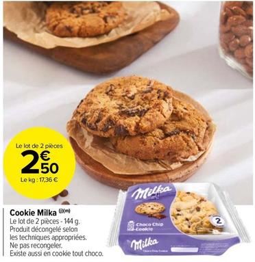 Milka - Cookie offre à 2,5€ sur Carrefour Express