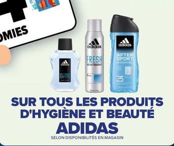 Adidas - Sur Tous Les Produits D'Hygiène Et Beauté