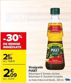 Puget - Vinaigrette offre à 2,09€ sur Carrefour