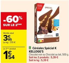 Kellogg'S - Céréales Spécial K offre à 3,85€ sur Carrefour