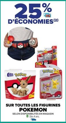 Pokemon - Sur Toutes Les Figurines offre sur Carrefour