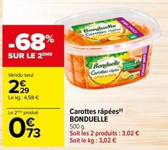 Bonduelle - Carottes Râpées offre à 2,29€ sur Carrefour