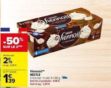 Nestlé - Viennois offre à 2,79€ sur Carrefour