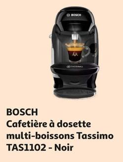 Bosch - Cafetière À Dosette Multi Boissons Tassimo TAS1102 Noir offre à 39,99€ sur Auchan Hypermarché