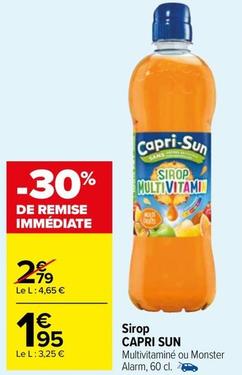 Capri Sun - Sirop offre à 1,95€ sur Carrefour Market