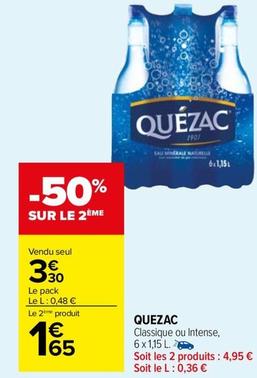 Quézac - Classique offre à 3,3€ sur Carrefour Market