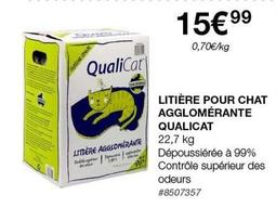 Litière pour chats offre à 15,99€ sur Costco