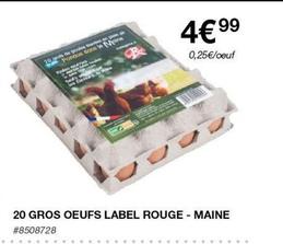 Oeufs bio offre à 4,99€ sur Costco