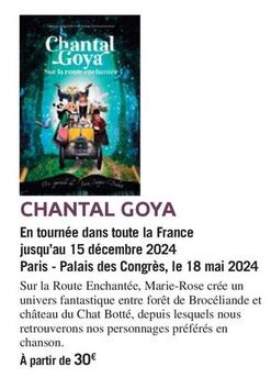 Chantal Goya offre à 30€ sur Carrefour Express