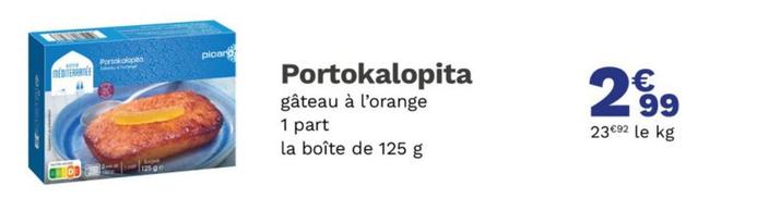 Portokalapita offre à 2,99€ sur Picard