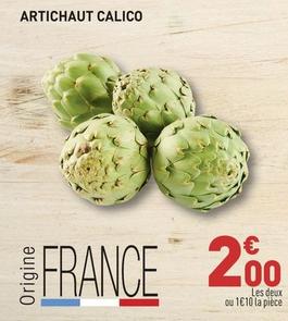 Artichauts offre à 2€ sur Grand Frais