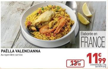 Paella de fruits de mer offre à 11,99€ sur Grand Frais