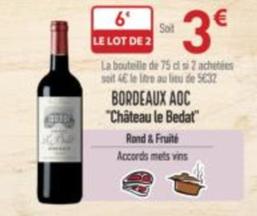 Vin offre à 3€ sur Grand Frais