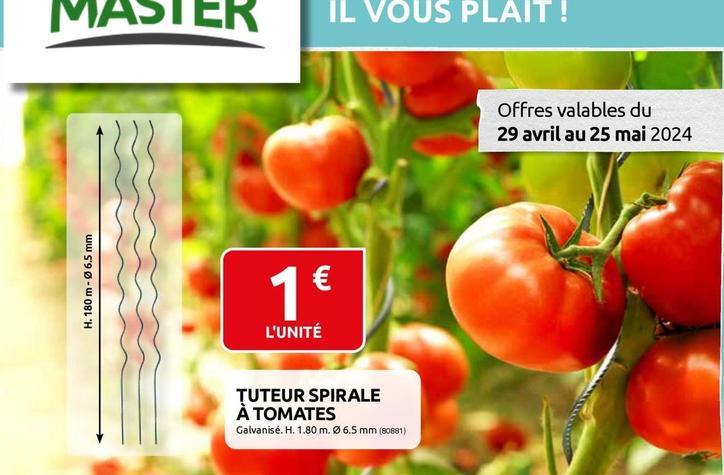  offre à 1€ sur Rural Master