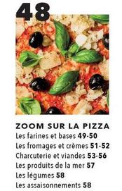 Zoom Sur La Pizza offre sur Metro