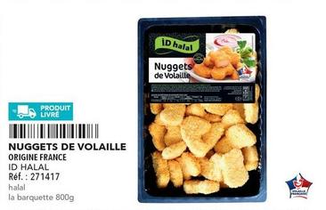 Id Halal  - Nuggets De Volaille offre sur Metro