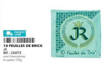 10 Feuilles De Brick offre sur Metro