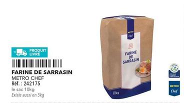 Metro Chef - Farine De Sarrasin offre sur Metro
