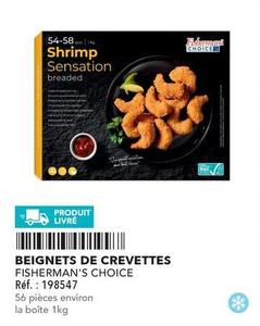 Fisherman's - Choice Beignets De Crevettes offre sur Metro