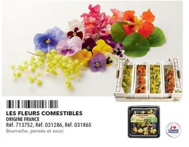 Les Fleurs Comestibles offre sur Metro