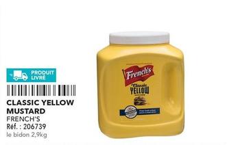 French's - Classic Yellow Mustard offre sur Metro