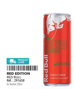 Red bull - Red Edition offre sur Metro