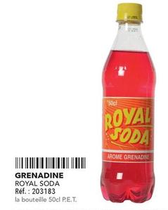 Royal Soda  - Grenadine offre sur Metro