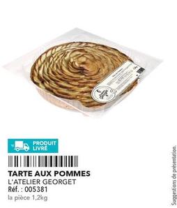 L'atelier Georget - Tarte Aux Pommes offre sur Metro