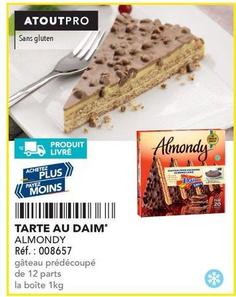 Almondy - Tarte Au Daim offre sur Metro