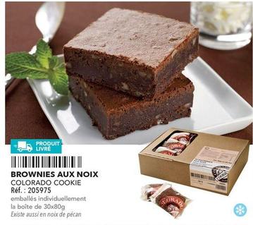 Colorado Cookie - Brownies Aux Noix offre sur Metro