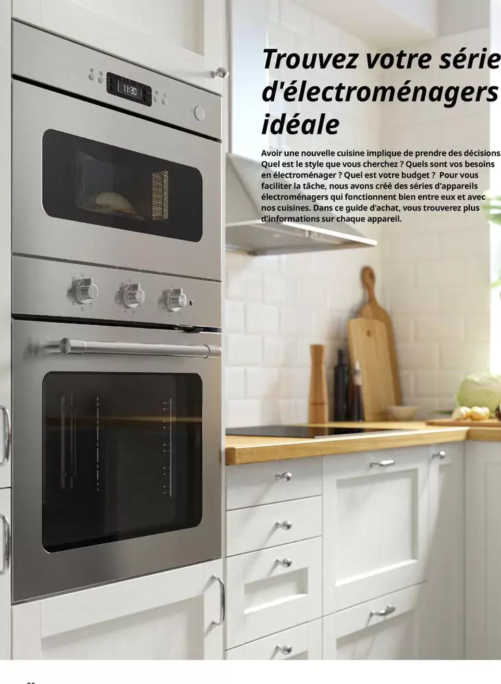 Trouvez Votre Série D'Électroménagers Idéale  offre sur IKEA