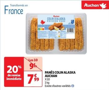 Auchan - Panés Colin Alaska 