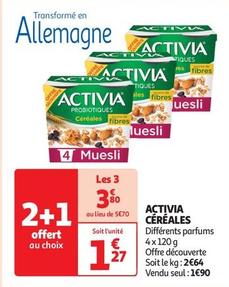 Danone - Activia Céréales offre à 1,27€ sur Auchan Supermarché
