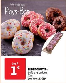 Mini Donut'S offre à 1€ sur Auchan Supermarché