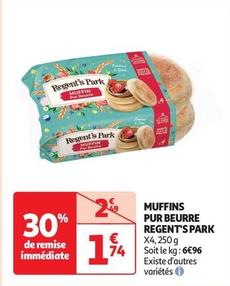 Regent'Spark - Muffins Pur Beurre 