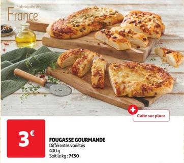 Fougasse Gourmande offre à 3€ sur Auchan Supermarché