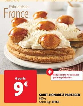 Saint-Honoré À Partager offre à 9€ sur Auchan Supermarché
