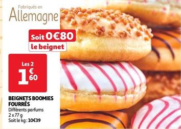 Beignets Boomies Fourrés offre à 0,8€ sur Auchan Supermarché