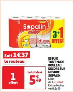 Sopalin - Essuie Tout Maxi Rouleau Décoré Sur Mesure