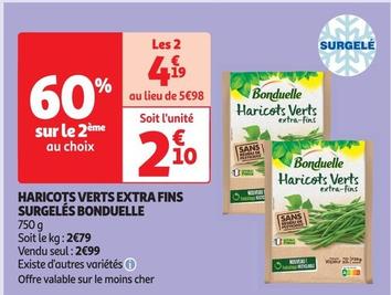 Bonduelle - Haricots Verts Extra Fins Surgelés