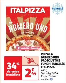 Italpizza - Pizza La Numero Uno Prosciutto E Funghi Surgelée 