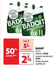 Badoit - 6x 1 L