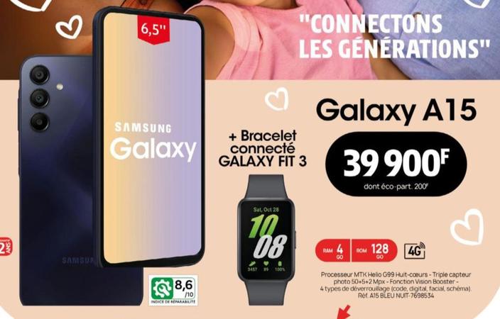 Samsung - Galaxy Fit 3 offre à 39900€ sur Darty