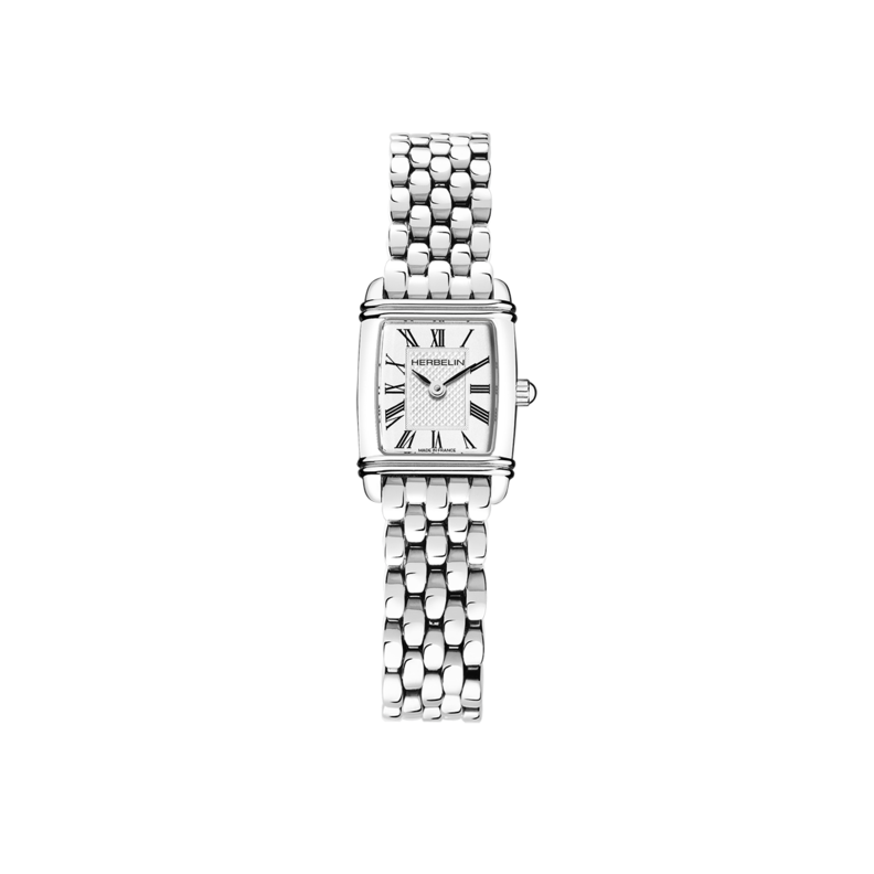 Montre quartz Femme Art déco Blanc offre à 479€ sur Louis Pion