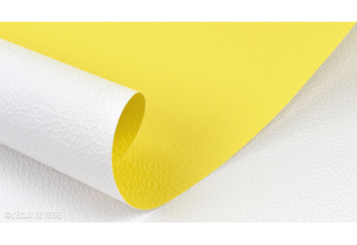Papier jaune imitation cuir écologique offre à 9,3€ sur L'éclat de Verre