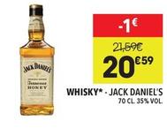 Whisky offre à 20,59€ sur Supeco