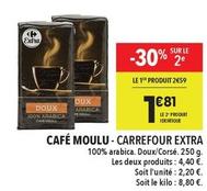 Café moulu offre à 2,59€ sur Supeco