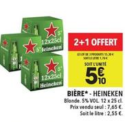 Bière blonde offre à 5,1€ sur Supeco